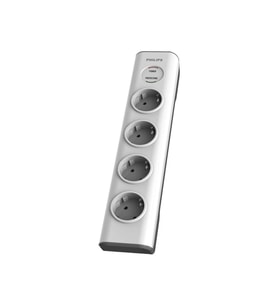 Spn7040wa/62 Priz 4 Gm Ac,600j,3680w,2m Beyaz