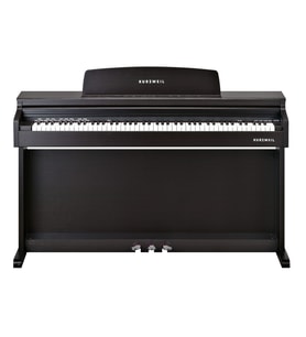 Kurzweil M100SR Dijital Konsol Piyano Seti Mobilyalı Gül Ağacı Kasa Çift Kulaklık Çıkışı ve Eğitici Ders Fonksiyonları