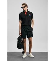Lufian FUN Siyah Erkek T-Shirt 111040231