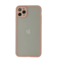 Apple İphone 12 Pro Max Kılıf Montreal Silikon Kapak - Pembe