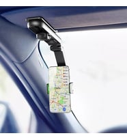 Multifonksiyonel Profesyonel Araç İçi Telefon Tutucu İster Araç Güneşlik Montaj İster Selfie Çubuğu İster Masaya Montaj 360 Derece Dönebilen Cep Telefonları İçin Sun-Mlt-33