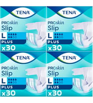 Tena Proskin Slip Plus Bel Bantlı Yetişkin Bezi L - Büyük - Large  120 Adet