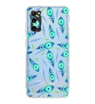 PrintiFy Samsung Galaxy S20 ile Uyumlu Nazar Boncuğu 3 Baskılı Kamera Korumalı Şeffaf Silikon Kılıf