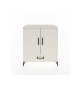 Hyperion Şifonyer 2 Raflı Tek Çekmeceli 2 Kapaklı 88x44x96 Aytaşı-Aytaşı