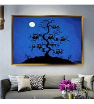 Altın Çerçeveli dekoratif tablo a1980 (Gold)