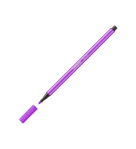 Stabilo Keçe Uçlu Boya Kalemi 1 MM Lila 68/58 (10 Lu Paket) (Karışık)