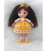 İnci Tanem Bebek Amigurumi Organik Oyuncak