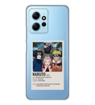 Redmi Note 12 4G Uyumlu Naruto Anime Desenli Şeffaf Telefon Kılıfı