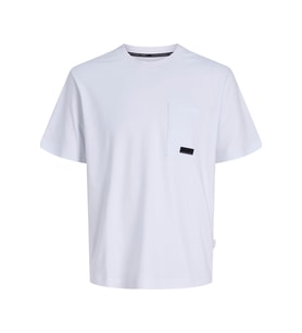 Jack & Jones JCOFUSION Cepli Logo Detaylı Bisiklet Yaka Erkek T-Shirt