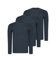 ÜÇLÜ SET T8588 DEWBERRY YUVARLAK YAKA ERKEK SWEATSHIRT-ANTRASİT-ANTRASİT-ANTRASİT