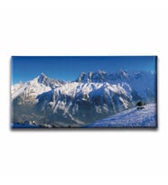 Kış Manzara Panoramik Kanvas Tablo PNRK132