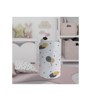 MEKTA HOME BEBEK VE ÇOCUK ODASI Balonlu Yıldız Desenli Oyuncak Sepeti
