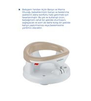 Yandan Açılır Banyo & Mama Oturağı Taş