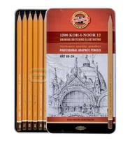 Koh-i-Noor 1500 Toison Dor 12 Dereceli Kalem Seti Art 8B-2H (1502/II)