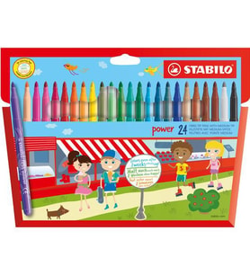 Stabilo Keçeli Boya Kalemi Power 24 Renk 280/24-01