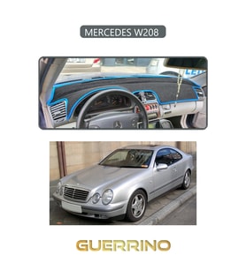 MERCEDES W208 TORPİDO KORUMA HALISI GRİ KENAR