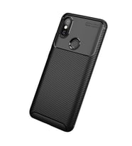 Mi A2 Lite Kılıf Esnek Soft Karbon Tasarım Legion Serisi (Siyah)