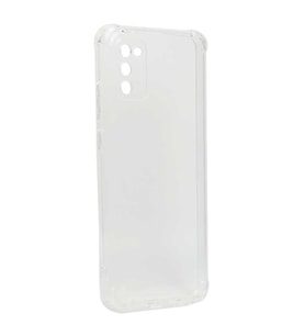 Galaxy A02S Kılıf Zore Kamera Korumalı Nitro Anti Shock Silikon (Renksiz)