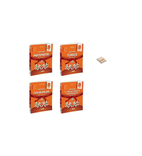 LGS 8. Sınıf Gizli Kuşak Matematik Fen Türkçe ve Sosyal Değerlendirme Föyleri (Deneme) 4lü Set