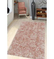 Tarçın Leopar Kaymaz Tabanlı Makinede Yıkanabilir Halı LE008 - 100 x 160 cm