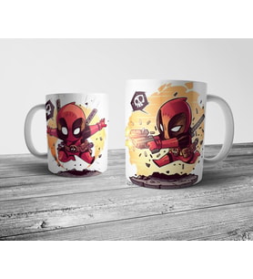 Pixxa Deadpool Chibi Kupa Bardak