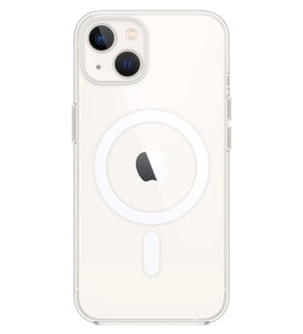 Newface Apple iPhone 14 Kılıf Magneticsafe Şeffaf Silikon - Şeffaf