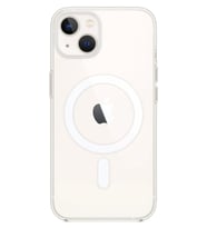 Newface Apple iPhone 14 Kılıf Magneticsafe Şeffaf Silikon - Şeffaf