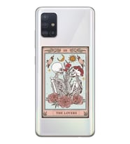 Samsung Galaxy A51 Uyumlu The Lovers Tasarımlı Şeffaf Telefon Kılıfı