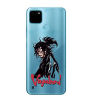Realme C21Y/C25Y Uyumlu Vagabond Anime Desenli Şeffaf Telefon Kılıfı