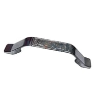 Dekoratif Zamak Kulp İçten - 64mm, Nikel, 100 Adet