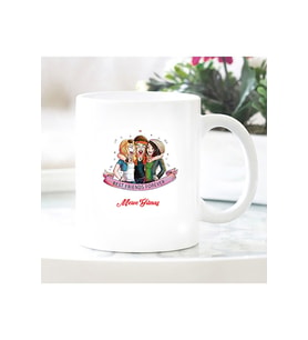 Kişiye Özel Best Friend Tasarımlı Kupa 47