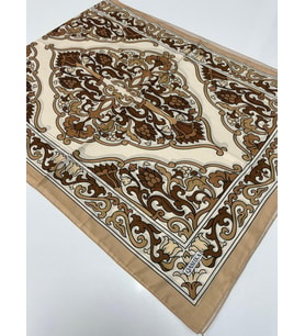 QASHKA Soft Pamuklu Şal Etro Desen LBD0704