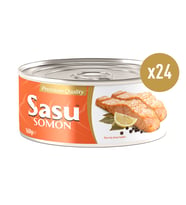 Sasu Somon Balığı 24x160G Bütün Dilim