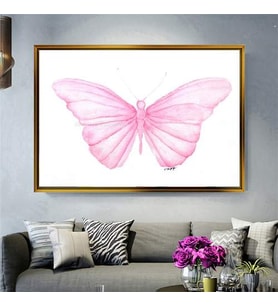 Altın Çerçeveli dekoratif tablo l630 (Gold)