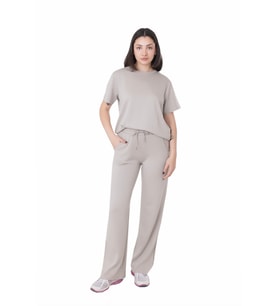 Looksense Kadın Kısa Kol Modal Takım 03008 (Bej)