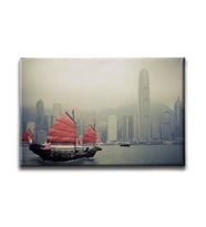 Hong Kong Limanı Canvas Tablo ŞHY145