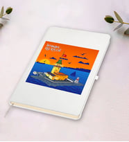 Kız Kulesi Tasarımlı Beyaz Defter