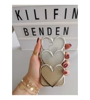 İphone 16 Kalp Desen Kılıf Modeli