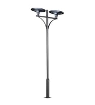 Forlife 2X500W Güneş Enerjili Solar Sokak Armatürü 3Metre Direkli