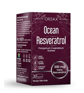 Ocean Resveratrol 200 mg 30 Kapsül