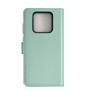 Tecno Camon 16 Prime Trend S Plus Kapaklı Kılıf - Su Yeşili