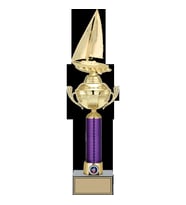 ODAK KUPA - Figürlü Kupalar - Yelken Figürlü Kupalar FG-060 A - 48 cm