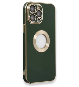 Newface Apple iPhone 14 Pro Max Kılıf Store Silikon - Yeşil