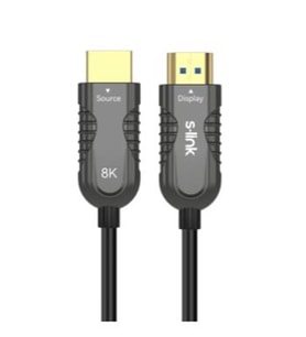 S-link SL-HM8K030 HDMI TO HDMI 30m v2.1 8K60 HZ 4K 120HZ Fiber Kablo
