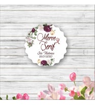 söz hatırası ahşap magnet
