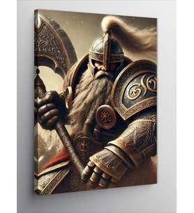 Kanvas Tablo Savaşçı Viking