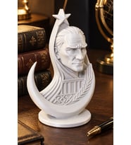 Ay Yıldızlı Atatürk Dekoratif Mini Biblo