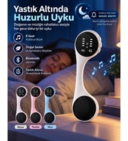Lexroo Bluetooth Yastık Altı Uyku Hoparlörü Sessiz Alarm Rahatlatıcı Doğal Sesler