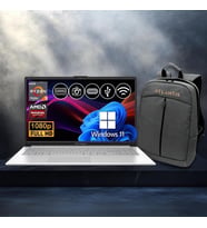 Asus Vivobook Go 15 RYZEN5-7520U 8gb 512GB Nvme SSD E1504FA-BQ1741 ATL25 15.6" WIN11PRO Notebook+Çanta