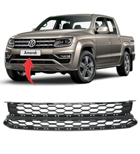 Vw Amarok Ön Tampon Orta Izgara 2017 Sonrası 2H6853671 9B9